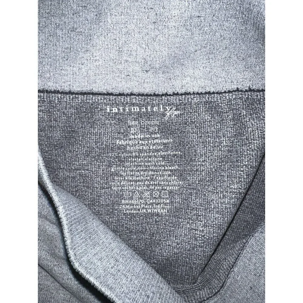 Free People Seamless Bike Short High Rise Heather Gray Shorts Size XS/S NWT B - Picture 8 of 8
